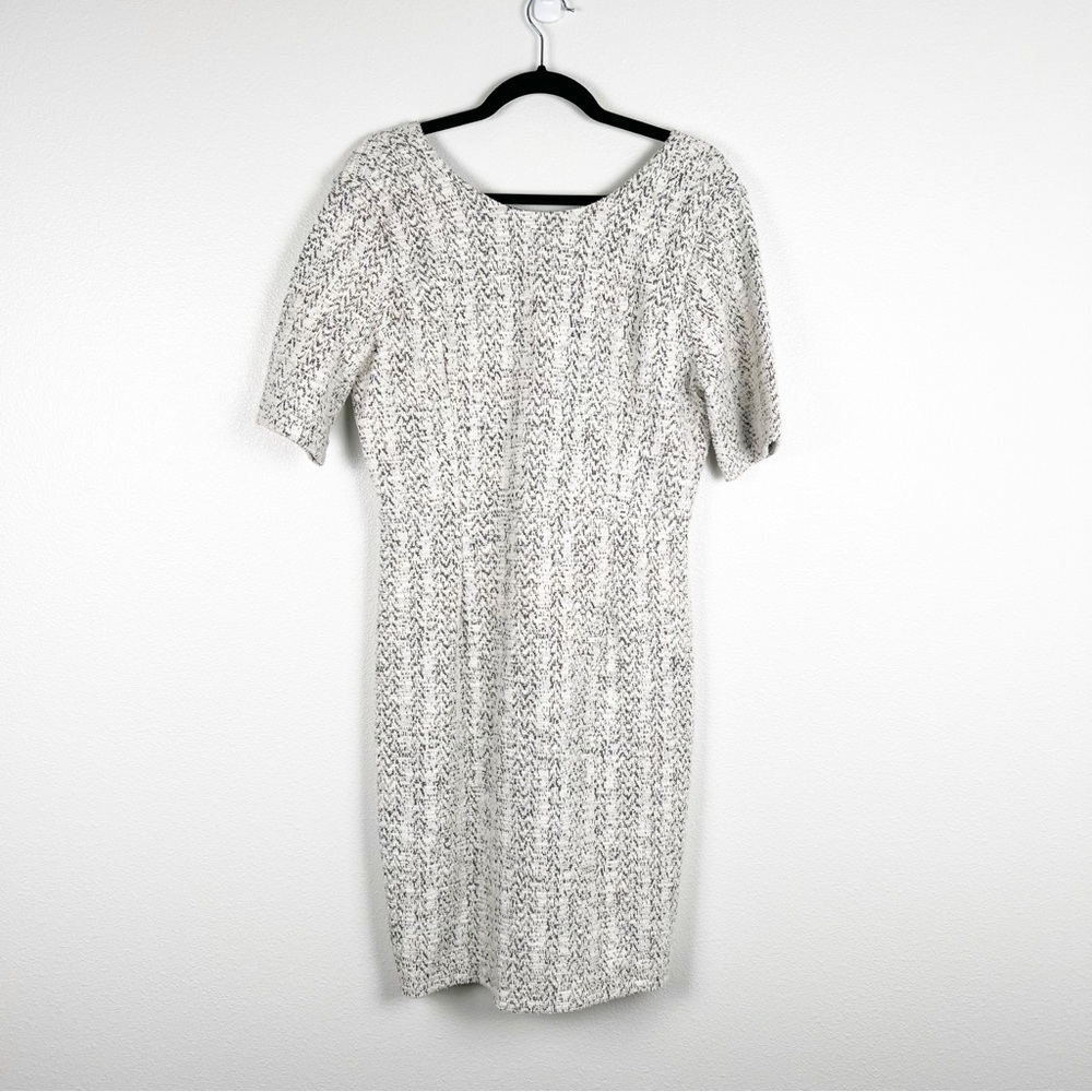 Banana‎ Republic Short Sleeve Tweed Sheath Dress Sz 12 NWT